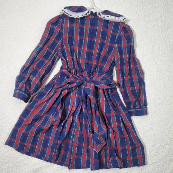 Vintage Plaid Dress 4t - Picture 10 of 11